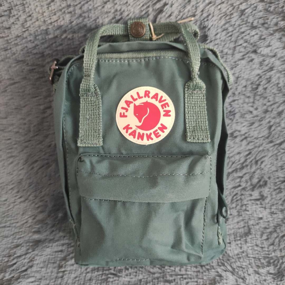 Fjallraven Kanken Mini Backpack Frost Green